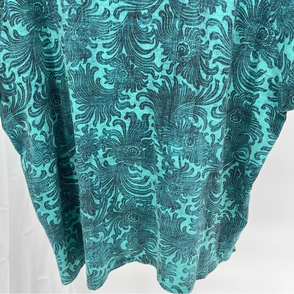 Peruvian Connection Patterned 100% Cotton Top Siz… - image 8